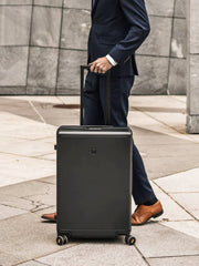 carry on luggage with tsa lock, size 22” x 14” x 9”